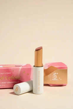 Luk Beautifood A Pop Of Colour Ruby Grapefruit Lip Nourish Bon Bon