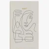 Papier HQ Abstract Face White Notebook