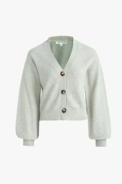 Ivy + Jack Agatha Oat Marle Fine Knit Cardigan