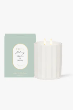 Circa Home Alchemy White Tea + Wild Mint Classic Candle 350g