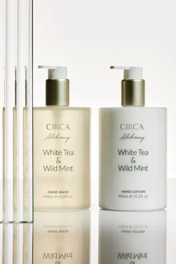 Circa Home Alchemy White Tea + Wild Mint Hand Care Set