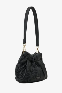 Saben Alexis Shoulder Bag Black Pleat