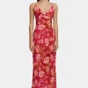 Ownley Alonso Cherrybomb Strappy Slip Maxi Dress