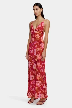 Ownley Alonso Cherrybomb Strappy Slip Maxi Dress