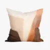 Baya Amelie Cream Terracotta Abstract Feather Inner EOL 50x50cm Cushion