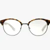 Prive Revaux Angelou Round Chestnut Brown Tort Blue Light Glasses