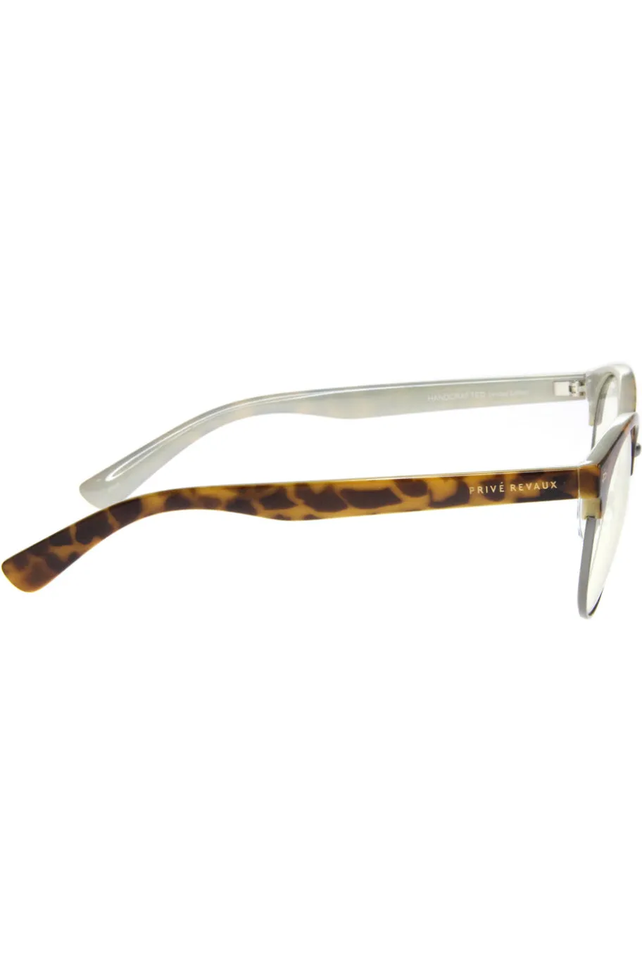 Prive Revaux Angelou Round Chestnut Brown Tort Blue Light Glasses