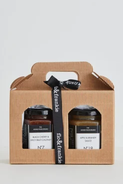 Feast Apple Brandy Sauce + Black Cherry Chutney Gift Pack