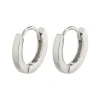 Pilgrim Arnelle Mini Silver Plated Hoop Huggy Earrings