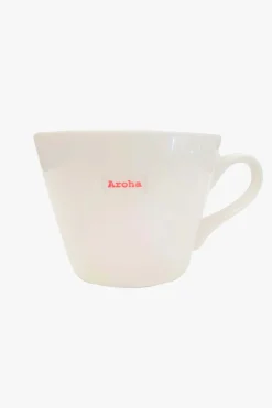 Keith Brymer Jones Aroha White Bucket 350ml Mug