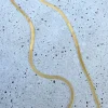 Silver Linings Axel Snake Chain Gold Necklace