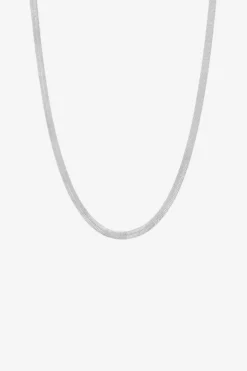 Silver Linings Axel Snake Chain Silver Necklace