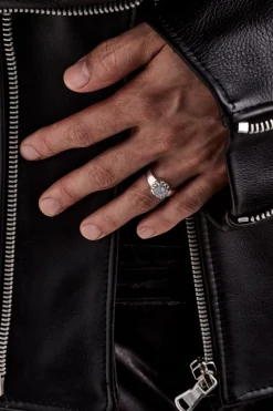 Stolen Girlfriends Club Baby Claw Moonstone Ring