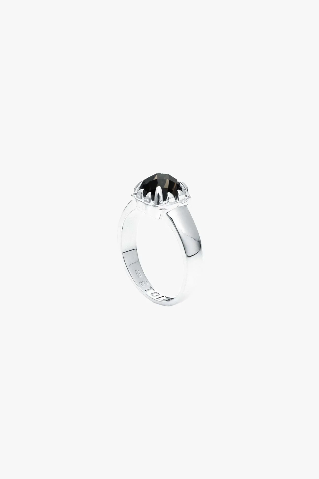 Stolen Girlfriends Club Baby Claw Ring with Black Onyx Stone