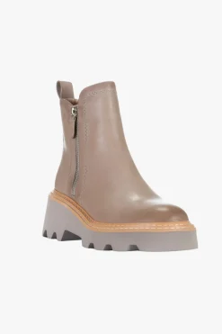 EOS Bae Stone Chunky Zip Ankle Boot