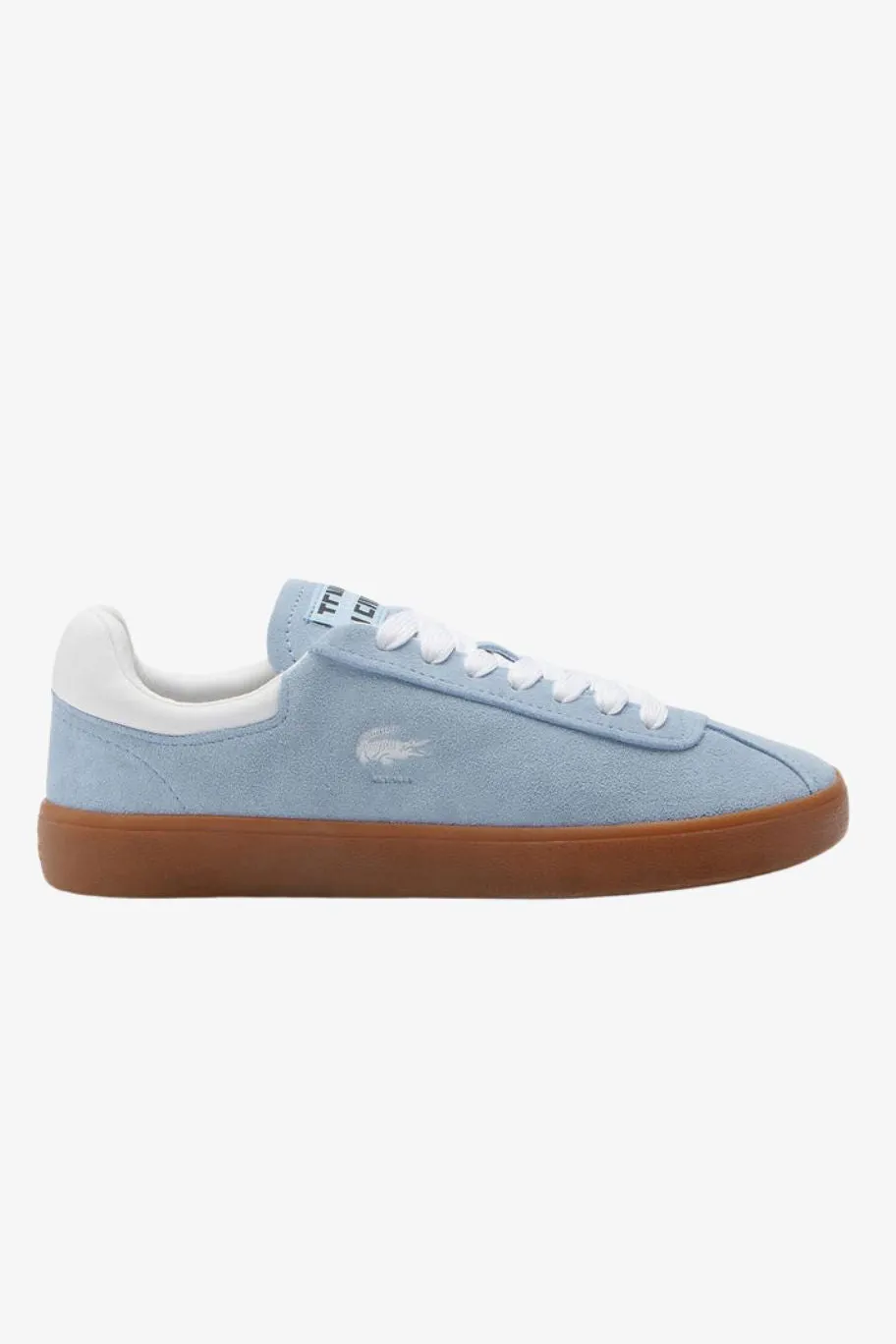 LaCoste Baseshot 224 1 Sfa Light Blue Gum Sole Sneaker