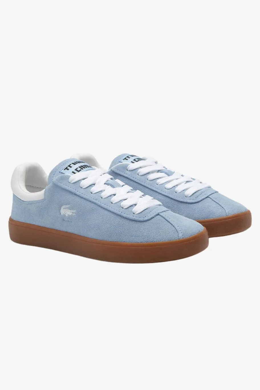 LaCoste Baseshot 224 1 Sfa Light Blue Gum Sole Sneaker