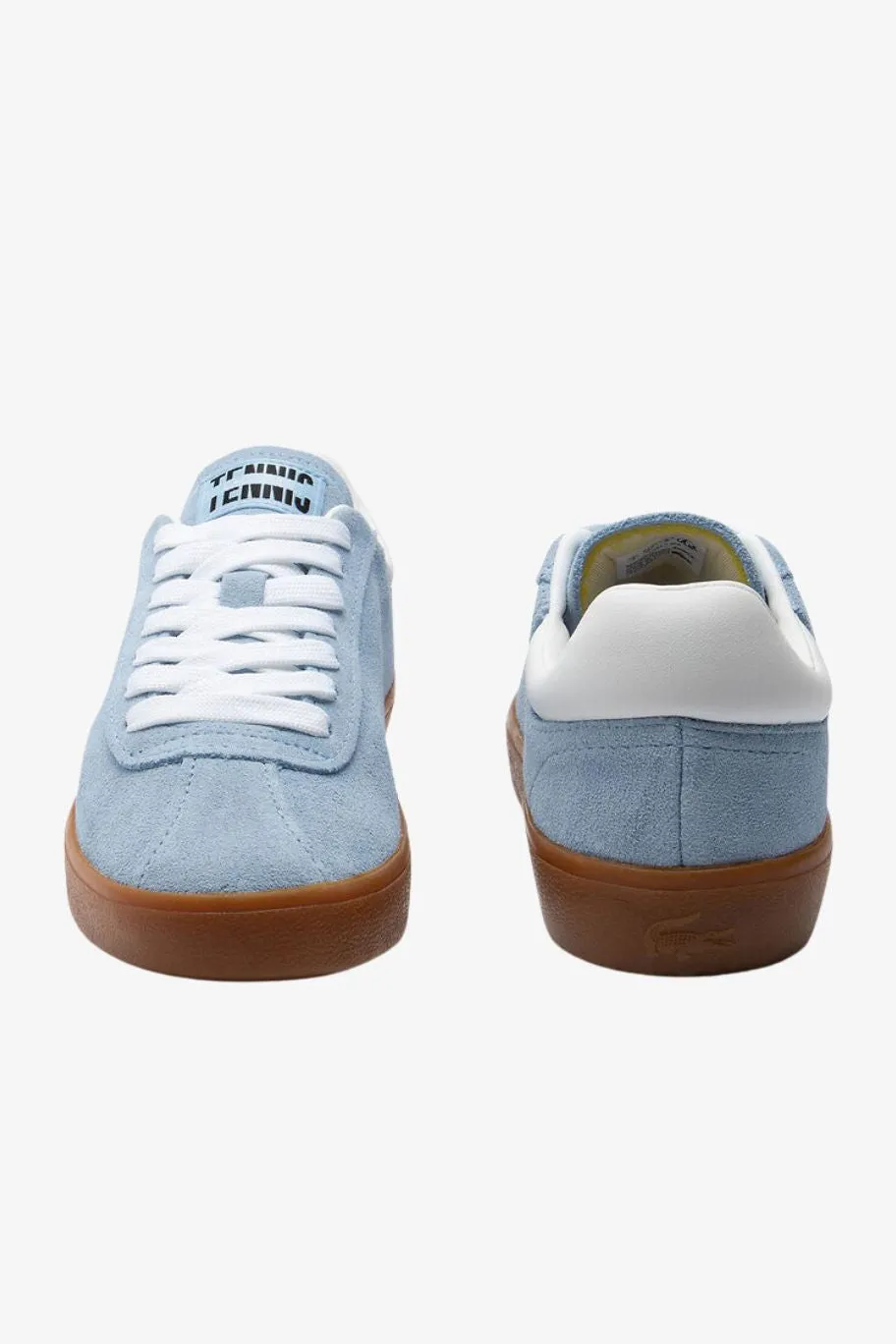 LaCoste Baseshot 224 1 Sfa Light Blue Gum Sole Sneaker