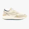 Superga 4089 Beige 9TS Slim Calfhair Details Trainers