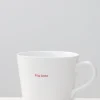Keith Brymer Jones Big Boss White XL Bucket 500ml Mug