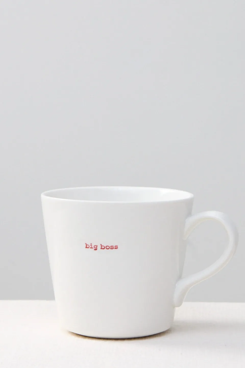 Keith Brymer Jones Big Boss White XL Bucket 500ml Mug