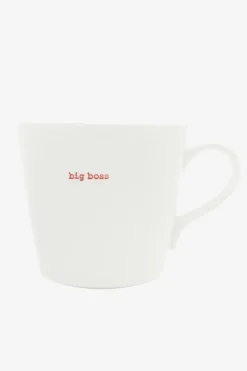 Keith Brymer Jones Big Boss White XL Bucket 500ml Mug