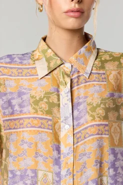 Winona Billie Patchwork Floral Print Shirt
