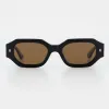 Isle of Eden Blake Black Brown Lens Sunglasses