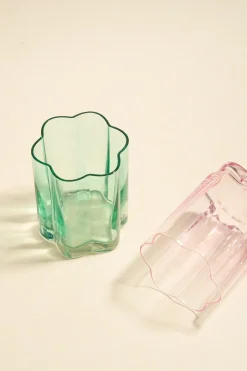 Willow u0026 Mae Bloom Wavy Green Tumbler