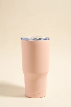 RE:UNION Label Blush Stainless Steel 600ml Smoothie + Coffee Cup