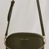 Among the Brave Boston Khaki Leather Camera Bag
