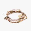 Lindi Kingi Cafe Au Lait Bracelet Set