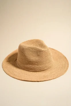 Among the Brave Callie Natural Raffia Panama Hat