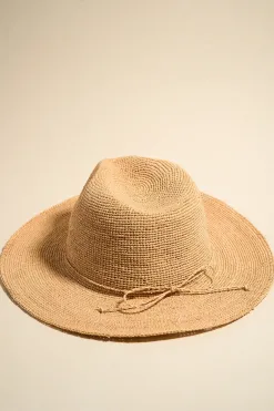 Among the Brave Callie Natural Raffia Panama Hat