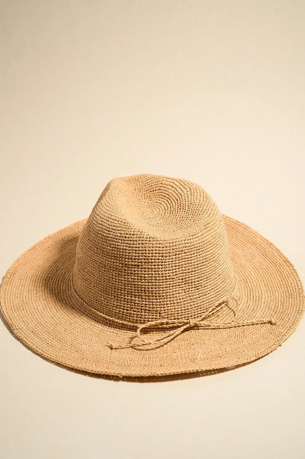 Among the Brave Callie Natural Raffia Panama Hat
