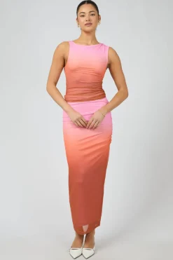 Jorge Camilla Sunset Pink Tank Top