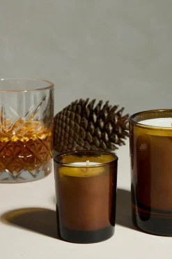 Willow u0026 Mae Campfire Cocktails Bourbon + Butterscotch 60g Soy Candle