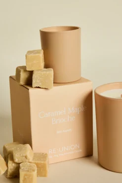 RE:UNION Label Caramel Maple Brioche 60g Soy Candle
