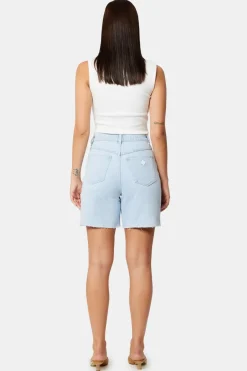 Abrand Jeans Carrie Kate Light Blue Denim Short