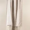 Baya Casa Oatmeal Fringed 130x180cm Merino Throw