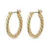 Pilgrim Cece Twisted Hoop EOL Earring