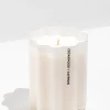 Fazeek Cedarwood + Saffron White 300g 70hr Wave Candle