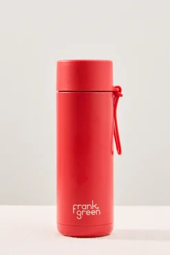 Frank Green Ceramic Reusable Atomic Red 595ml Bottle