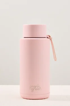 Frank Green Ceramic Reusable Blushed 1ltr Bottle