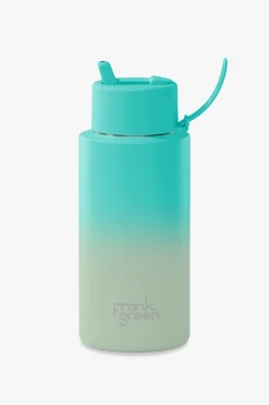 Frank Green Ceramic Reusable Bondi Bliss LE Gradient 1ltr Bottle with Flip Lid
