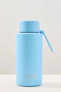 Frank Green Ceramic Reusable Sky Blue 1ltr Bottle