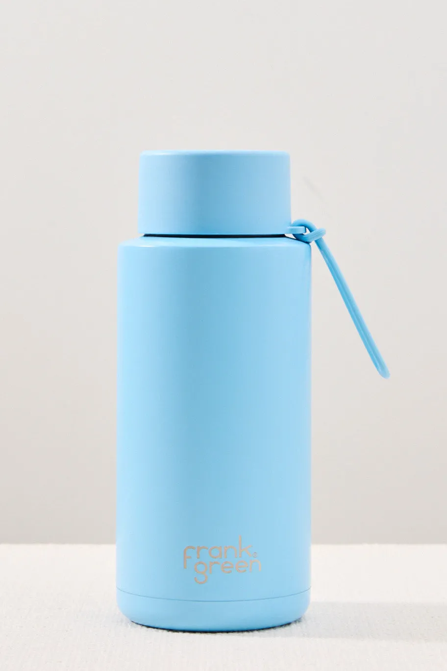 Frank Green Ceramic Reusable Sky Blue 1ltr Bottle