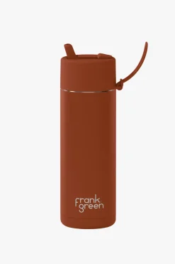 Frank Green Ceramic Reusable Toffee LE 595ml Bottle with Flip Lid