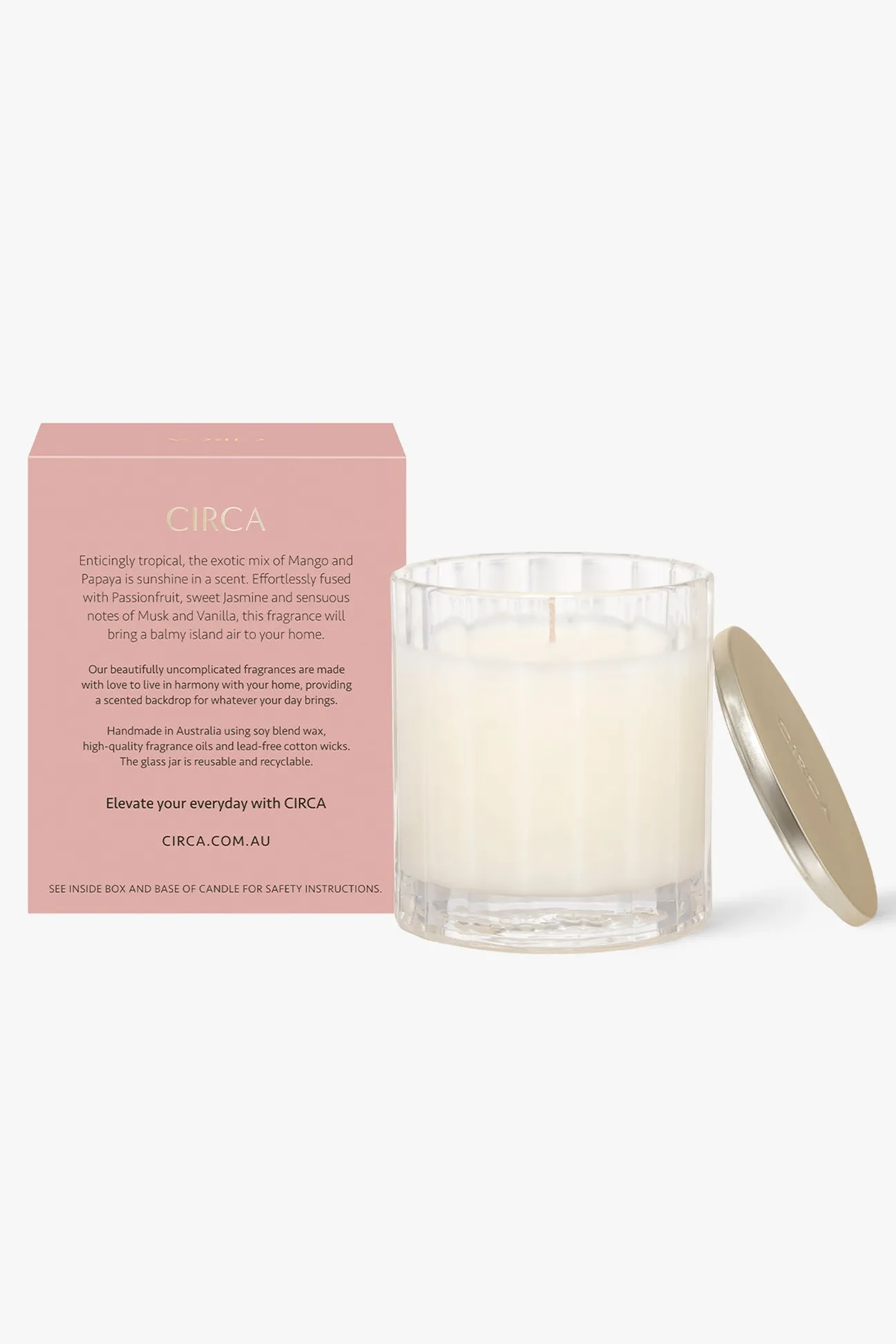 Circa Home CH Mango + Papaya Candle 60g
