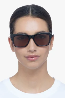 Le Specs Chante Dark Tort Rectangle Sunglasses